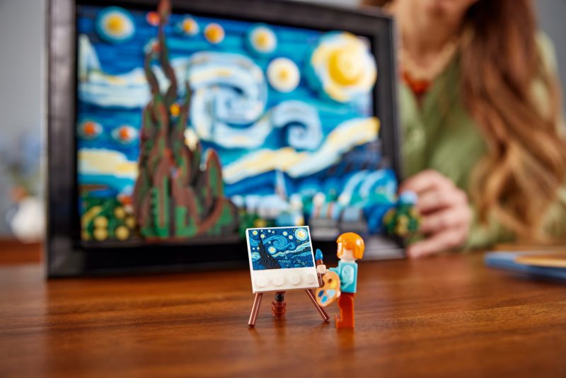 LEGO 21333 Ideas 系列「文森·梵谷 - 星夜」Vincent van Gogh - The Starry Night
