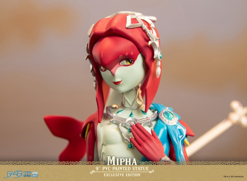 溫柔堅強的卓拉族公主！First 4 Figures《薩爾達傳說 曠野之息》米法 MIPHA 9吋PVC立體人形