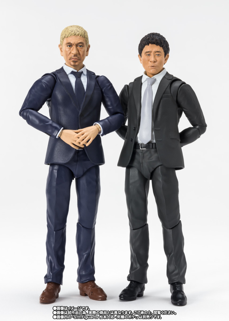 DOWN TOWN成軍40 周年！S.H.Figuarts「松本人志-究極裝傻-」可動人偶