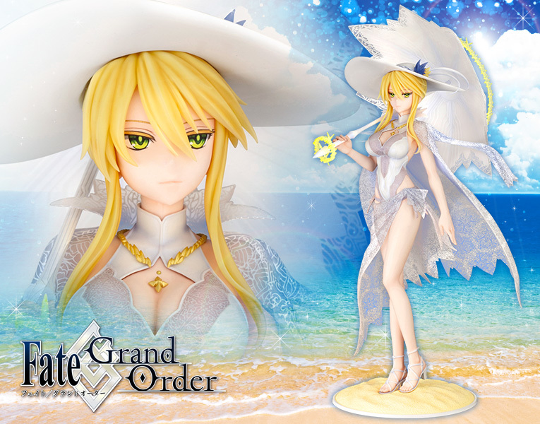 華麗的泳裝獅子王第二再臨！壽屋『FGO Ruler/阿爾托莉亞・潘德拉剛 1/7比例模型』預計 12 月發售
