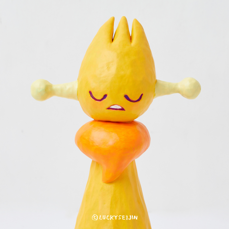 Jing D Wang「幸運星人 喬納斯」(LUCKYSEIJIN JONAS)立體雕塑 即將於 TTF 登陸地球!