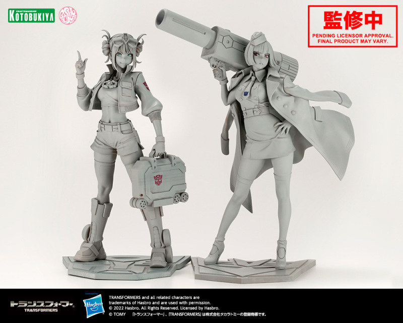 壽屋 TRANSFORMERS美少女《變形金剛》柯博文(コンボイ)&密卡登(メガトロン)製作決定!硬派機械的嶄新詮釋