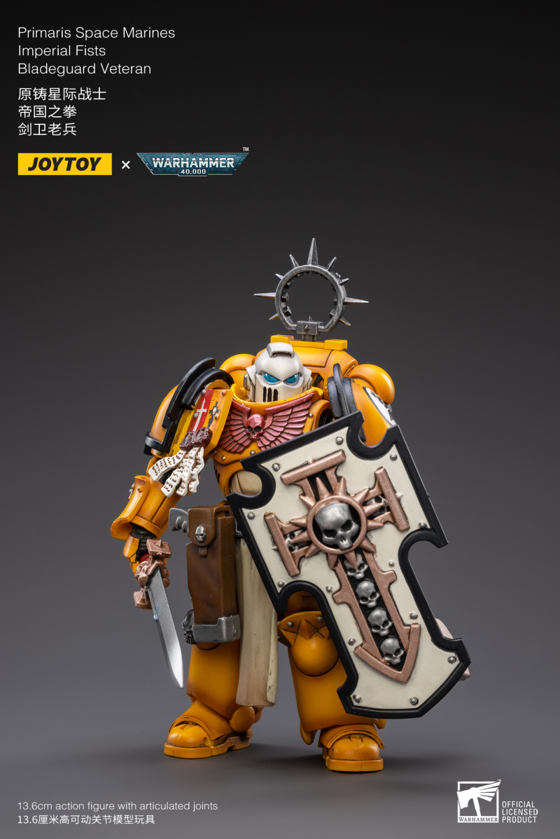 JOYTOY 1/18 《戰鎚40000》四團劍衛老兵登場，黑色聖殿現身加入戰局！