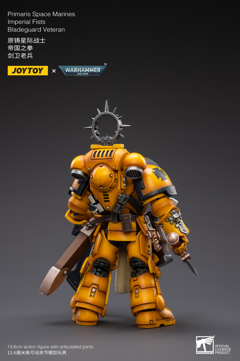 JOYTOY 1/18 《戰鎚40000》四團劍衛老兵登場，黑色聖殿現身加入戰局！