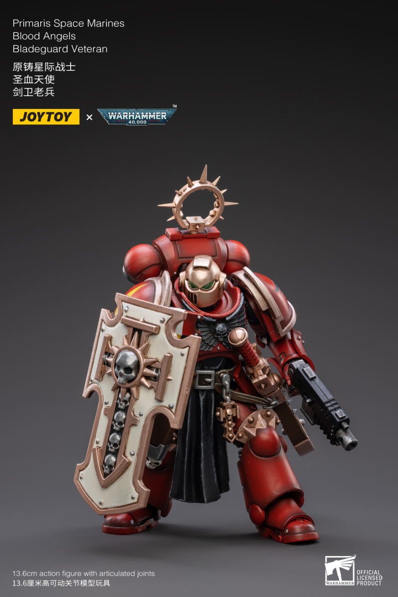 JOYTOY 1/18 《戰鎚40000》四團劍衛老兵登場，黑色聖殿現身加入戰局！