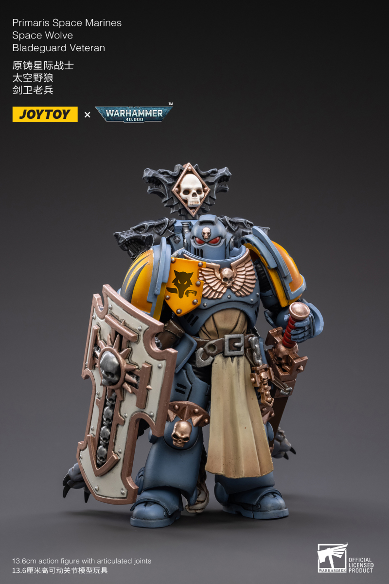 JOYTOY 1/18 《戰鎚40000》四團劍衛老兵登場，黑色聖殿現身加入戰局！
