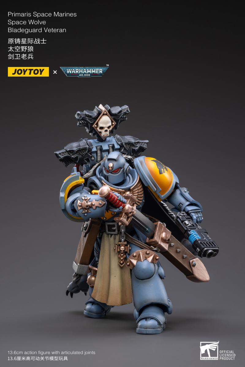 JOYTOY 1/18 《戰鎚40000》四團劍衛老兵登場，黑色聖殿現身加入戰局！