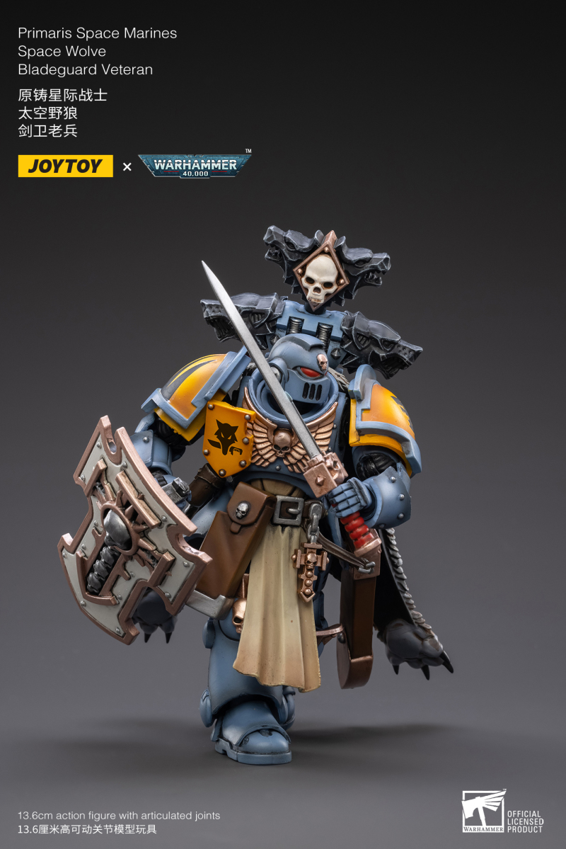JOYTOY 1/18 《戰鎚40000》四團劍衛老兵登場，黑色聖殿現身加入戰局！