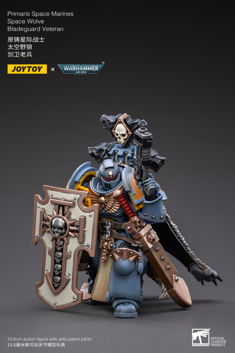 JOYTOY 1/18 《戰鎚40000》四團劍衛老兵登場，黑色聖殿現身加入戰局！