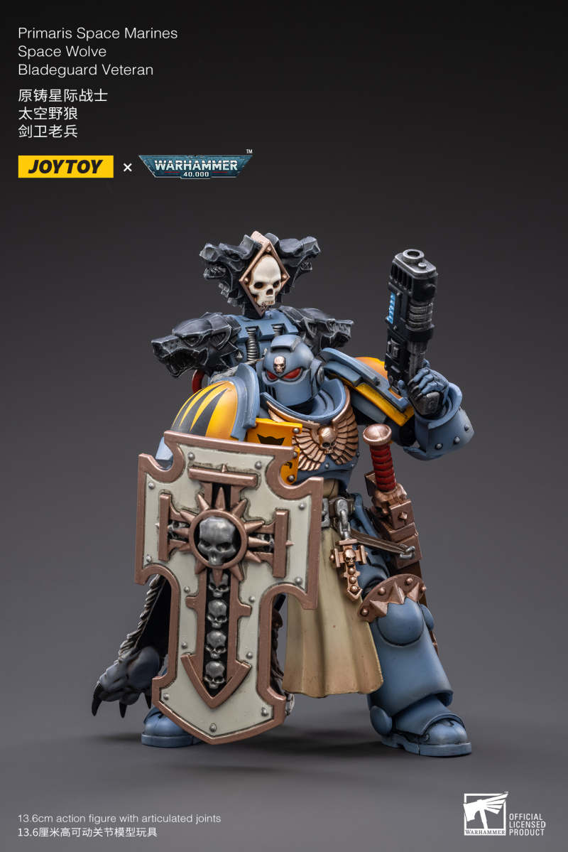 JOYTOY 1/18 《戰鎚40000》四團劍衛老兵登場，黑色聖殿現身加入戰局！