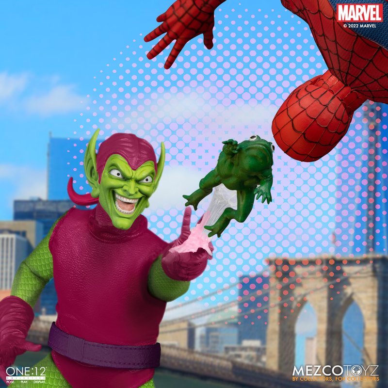 ONE:12 COLLECTIVE MARVEL「綠惡魔 - 豪華版」1/12 比例可動人偶（Green Goblin - Deluxe Edition）