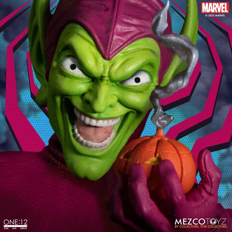 ONE:12 COLLECTIVE MARVEL「綠惡魔 - 豪華版」1/12 比例可動人偶（Green Goblin - Deluxe Edition）