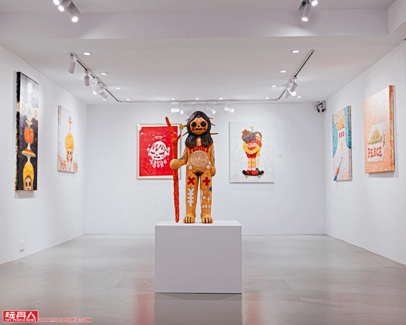 香港藝術家 Kila Cheung (章柱基) 個展【Oh! My Young God】at INVINCIBLE SP 現場報導