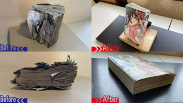 拯救破爛的色情書刊重返榮耀！日本民間高手教你古書修復技術