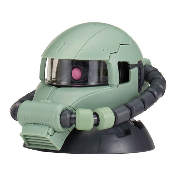 人氣轉蛋『EXCEED MODEL ZAKU HEAD』第 9 彈推出《機動戰士鋼彈 德安之島》登場薩克頭像！