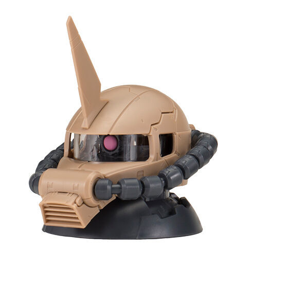 人氣轉蛋『EXCEED MODEL ZAKU HEAD』第 9 彈推出《機動戰士鋼彈 德安之島》登場薩克頭像！