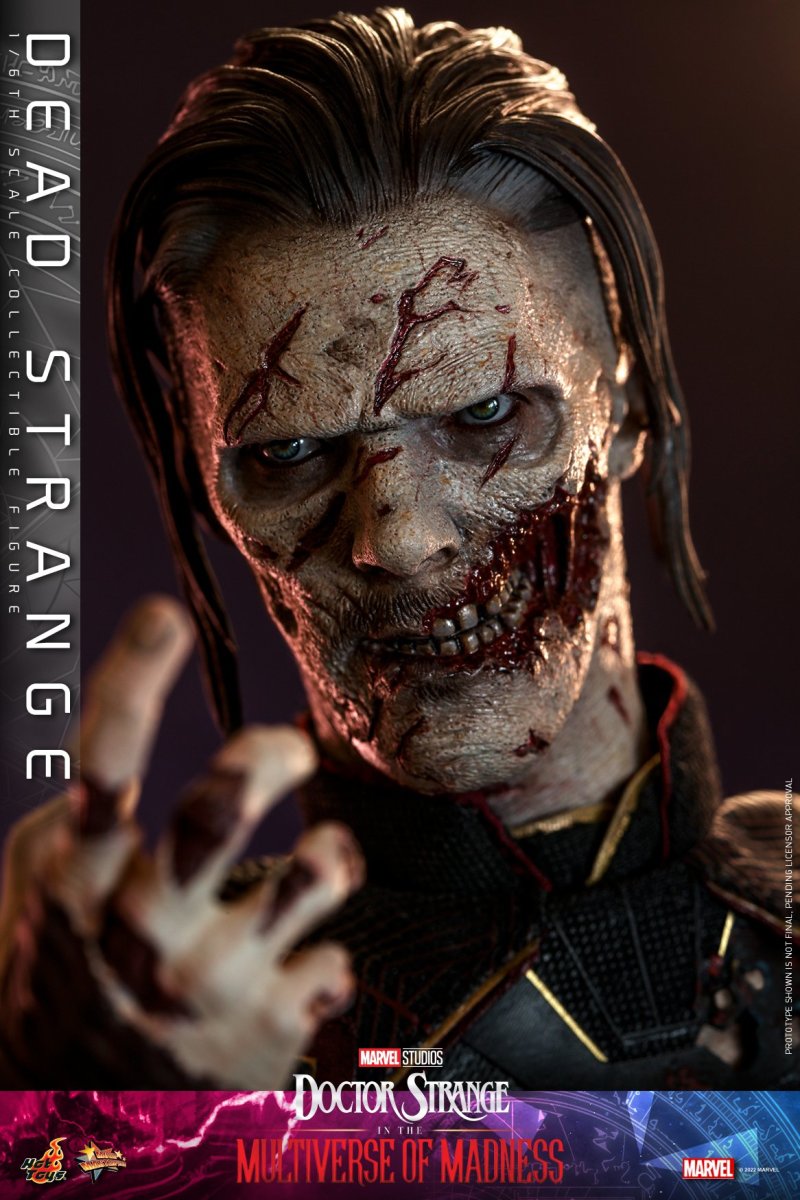 Hot Toys《奇異博士2:失控多重宇宙》奇異博士屍體(Dead Strange)1/6 比例收藏級人偶 邪氣逼人的驚悚造型!