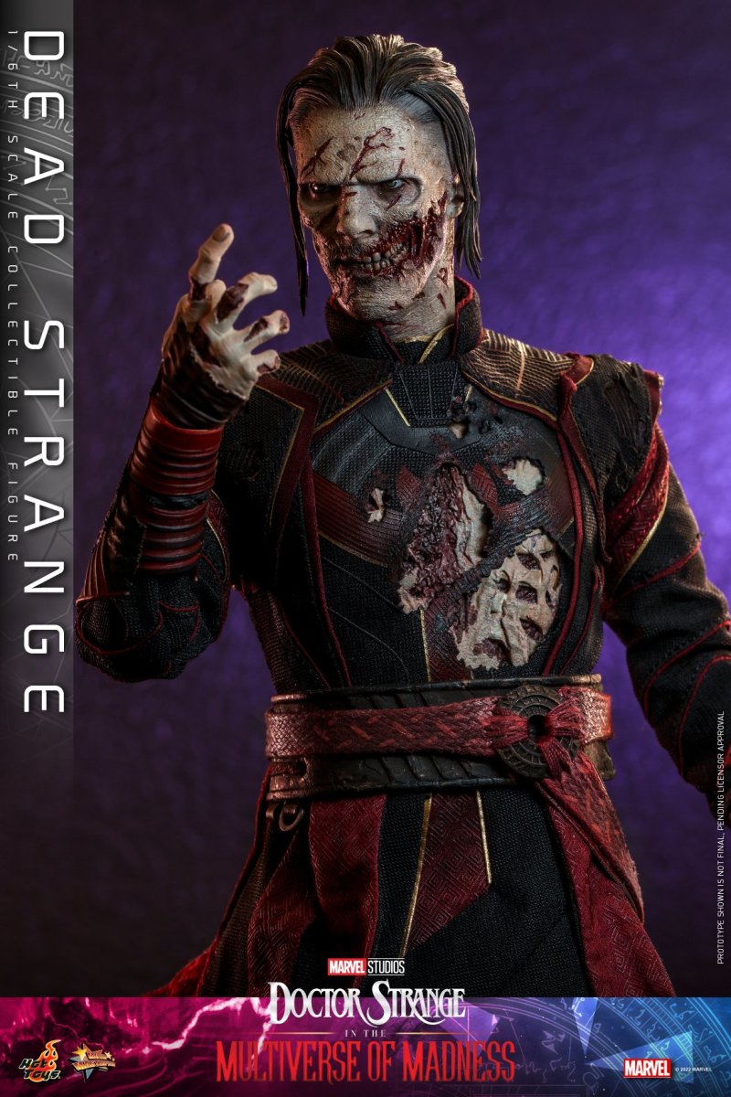 Hot Toys《奇異博士2:失控多重宇宙》奇異博士屍體(Dead Strange)1/6 比例收藏級人偶 邪氣逼人的驚悚造型!