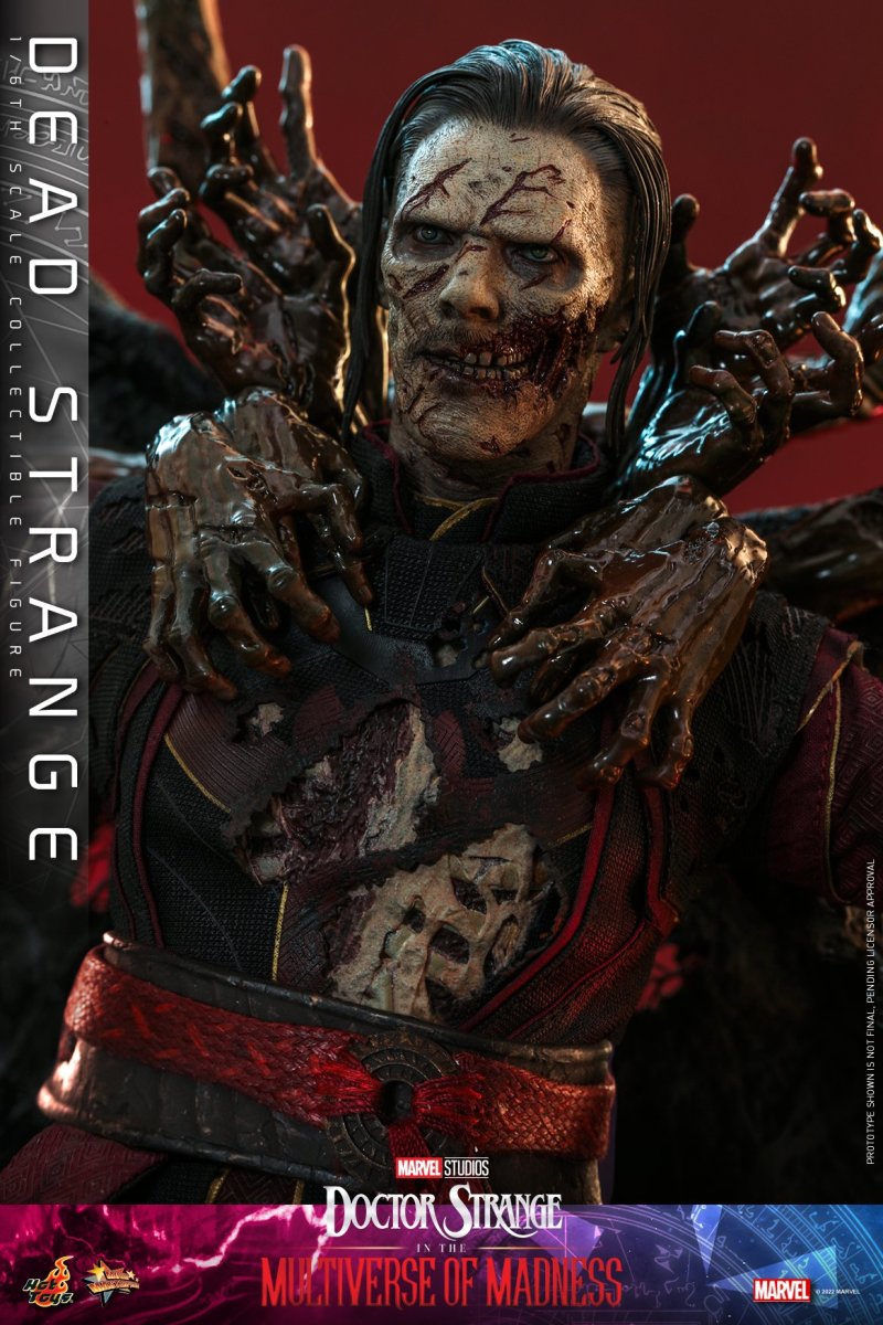 Hot Toys《奇異博士2:失控多重宇宙》奇異博士屍體(Dead Strange)1/6 比例收藏級人偶 邪氣逼人的驚悚造型!