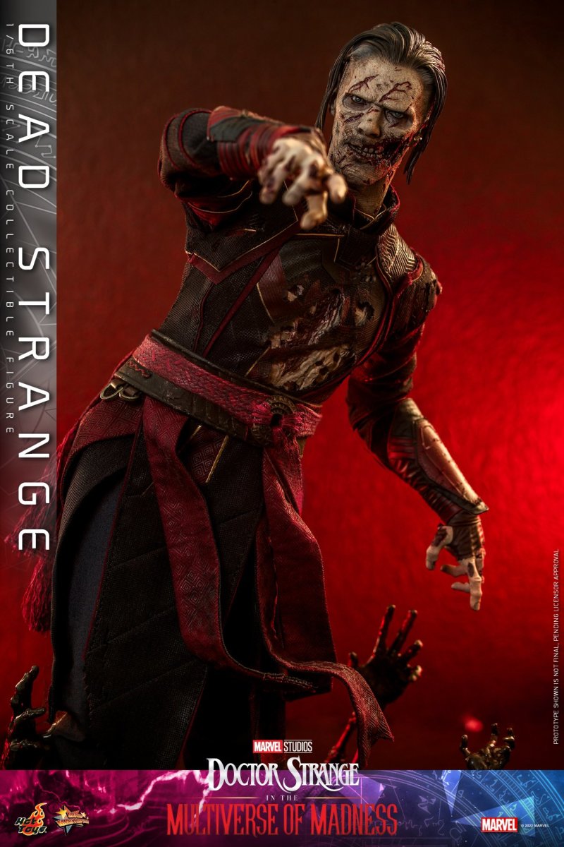 Hot Toys《奇異博士2:失控多重宇宙》奇異博士屍體(Dead Strange)1/6 比例收藏級人偶 邪氣逼人的驚悚造型!