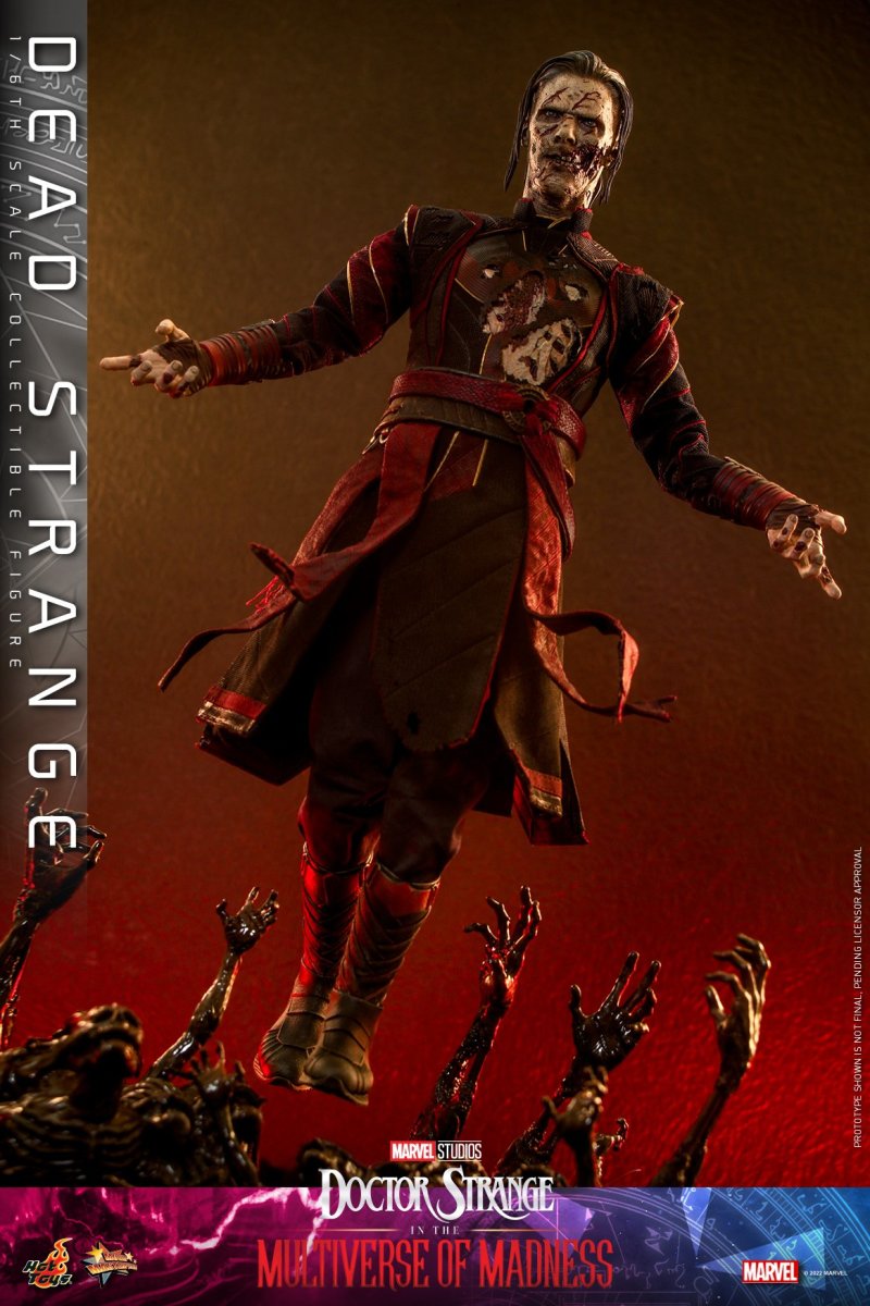 Hot Toys《奇異博士2:失控多重宇宙》奇異博士屍體(Dead Strange)1/6 比例收藏級人偶 邪氣逼人的驚悚造型!