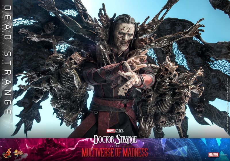 Hot Toys《奇異博士2:失控多重宇宙》奇異博士屍體(Dead Strange)1/6 比例收藏級人偶 邪氣逼人的驚悚造型!