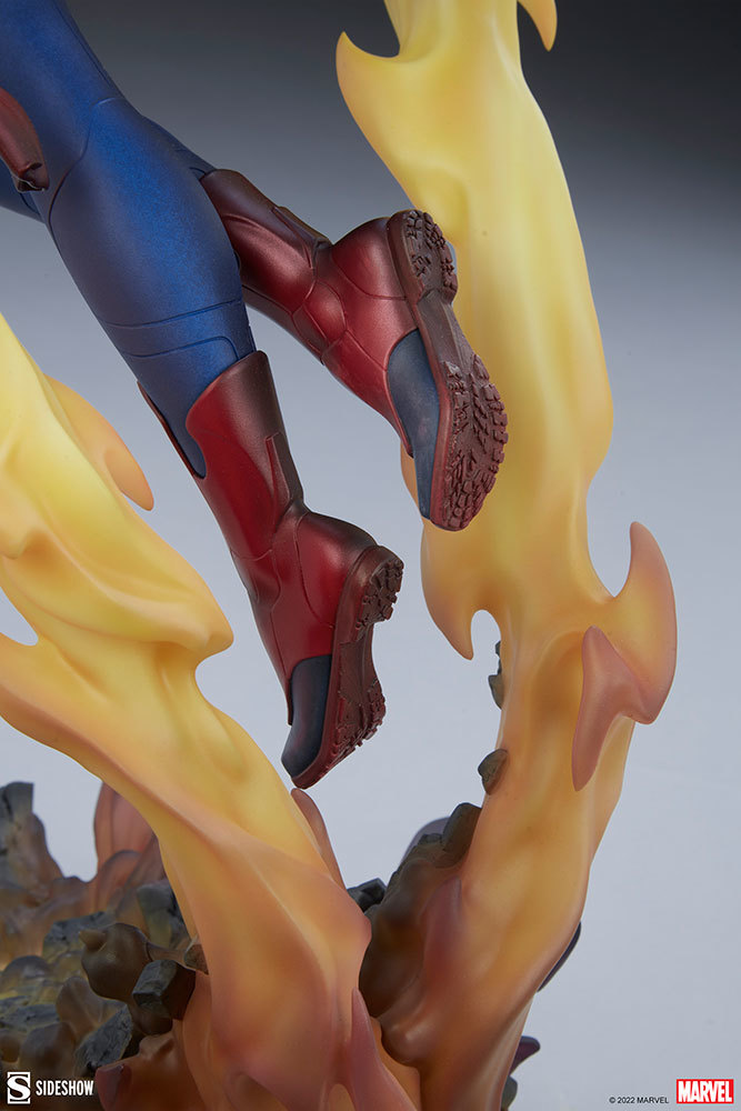 Sideshow Premium Format Figure 系列 MARVEL「驚奇隊長」（Captain Marvel）全身雕像
