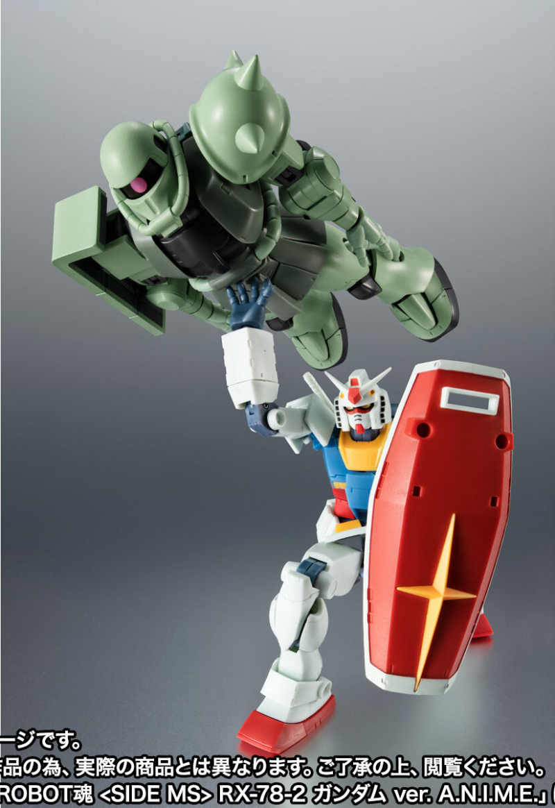 再現《機動戰士鋼彈》經典名場景『 ROBOT魂 薩克ll＆吉翁公國軍偵察機套組 ver. A.N.I.M.E.』預計 11 月發售！
