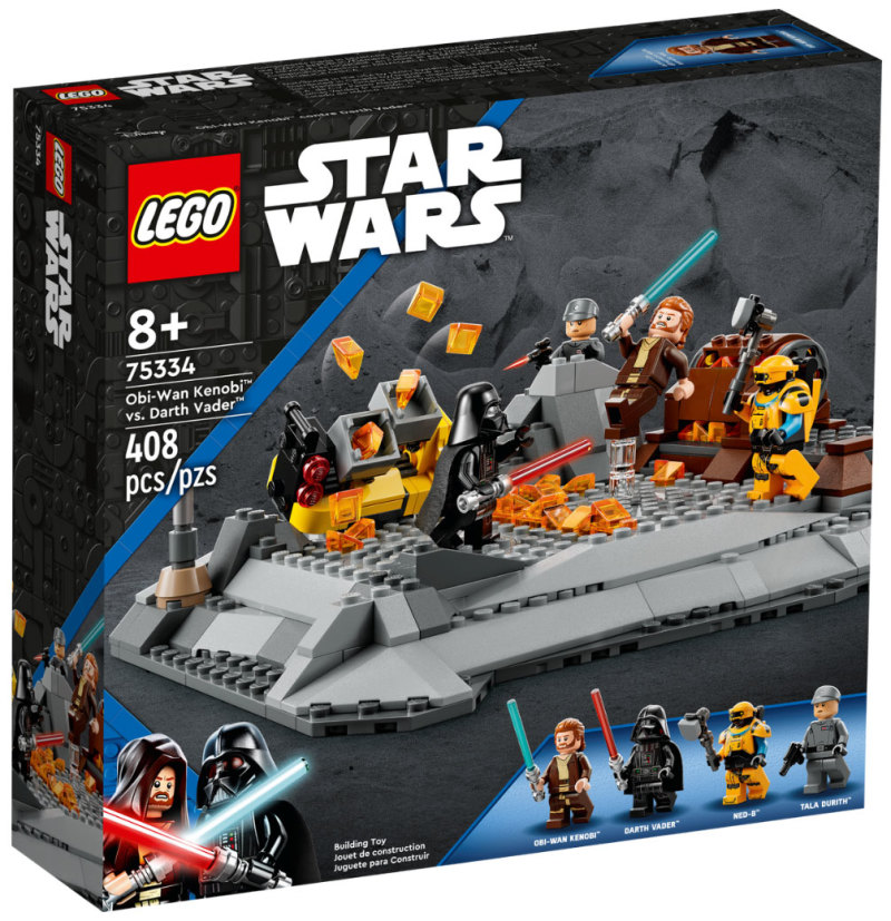 LEGO 75334《歐比王·肯諾比》歐比王·肯諾比大戰達斯·維達（Obi-Wan Kenobi vs. Darth Vader） 