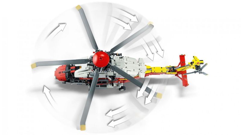 LEGO 42145 科技系列【Airbus H175 救援直升機】Rescue Helicopter