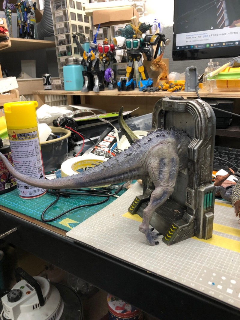 【自製】侏羅紀時空門 將恐龍傳送回現代 打造你的侏羅紀世界吧!!