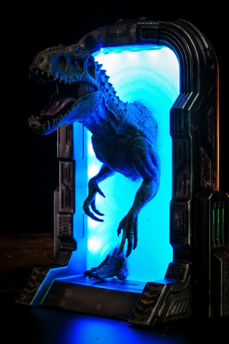 【自製】侏羅紀時空門 將恐龍傳送回現代 打造你的侏羅紀世界吧!!