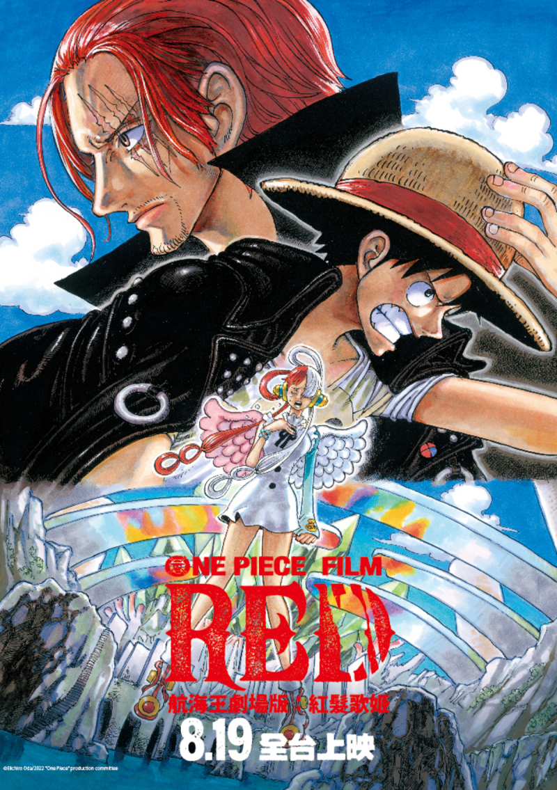 《航海王劇場版：紅髮歌姬》「美音」雙聲帶 名塚佳織配音、破億點擊率神秘歌手Ado 8/19獻唱