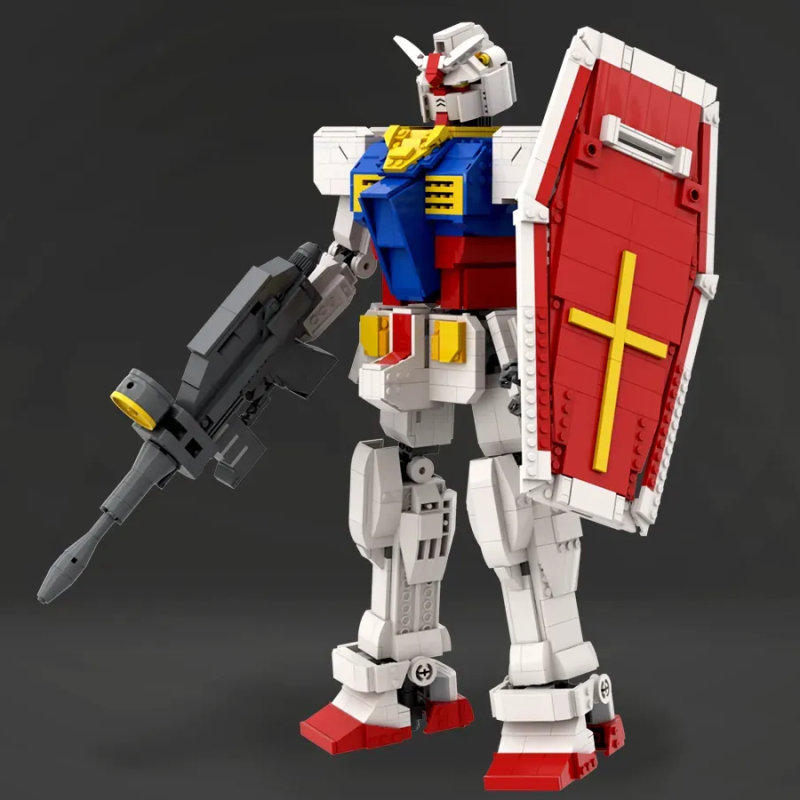 legotruman LEGO Ideas 投稿《機動戰士鋼彈》RX-78-2 鋼彈（LEGO GUNDAM）
