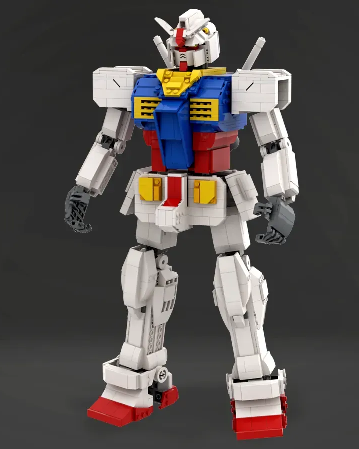 legotruman LEGO Ideas 投稿《機動戰士鋼彈》RX-78-2 鋼彈（LEGO GUNDAM）