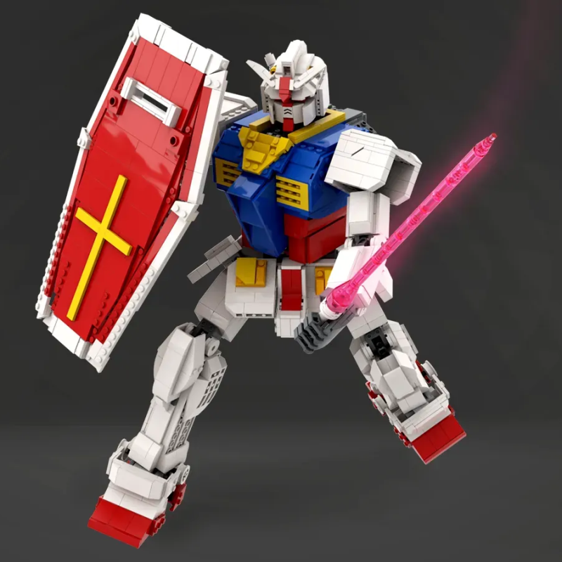 legotruman LEGO Ideas 投稿《機動戰士鋼彈》RX-78-2 鋼彈（LEGO GUNDAM）