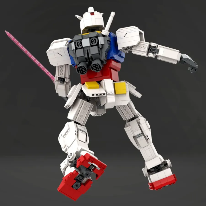 legotruman LEGO Ideas 投稿《機動戰士鋼彈》RX-78-2 鋼彈（LEGO GUNDAM）