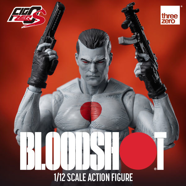 冷酷殺人機器！threezero FigZero S 血衛 Bloodshot 1/12比例可動人形