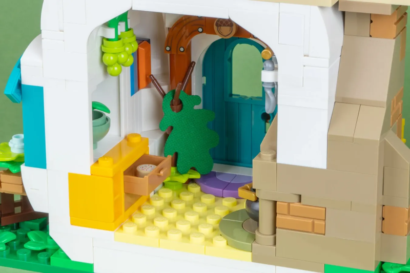 Jonaskramm LEGO Ideas 投稿「蘑菇屋」（LEGO MUSHROOM HOUSE）
