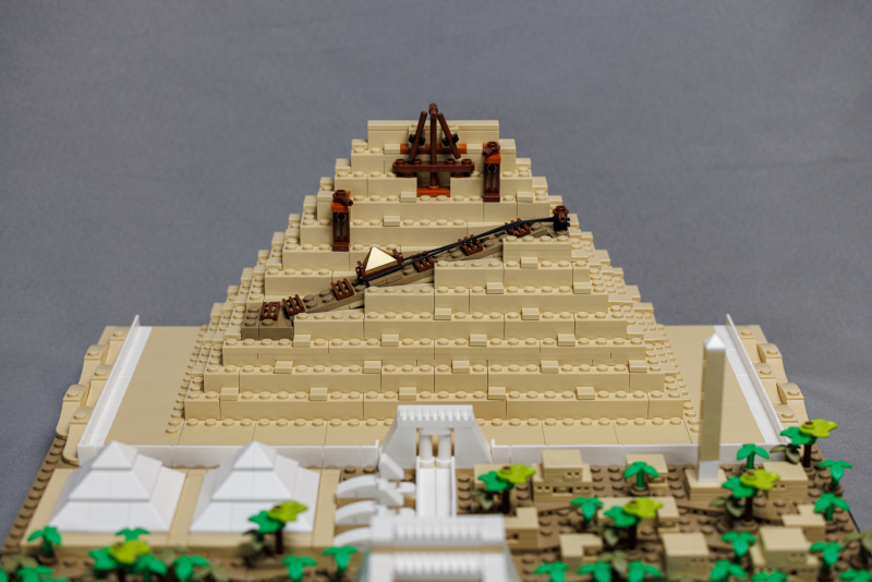 王都大理石集 王多夫著 建築系列「LEGO 21058 Great Pyramid of Giza」 世界七大奇蹟之
