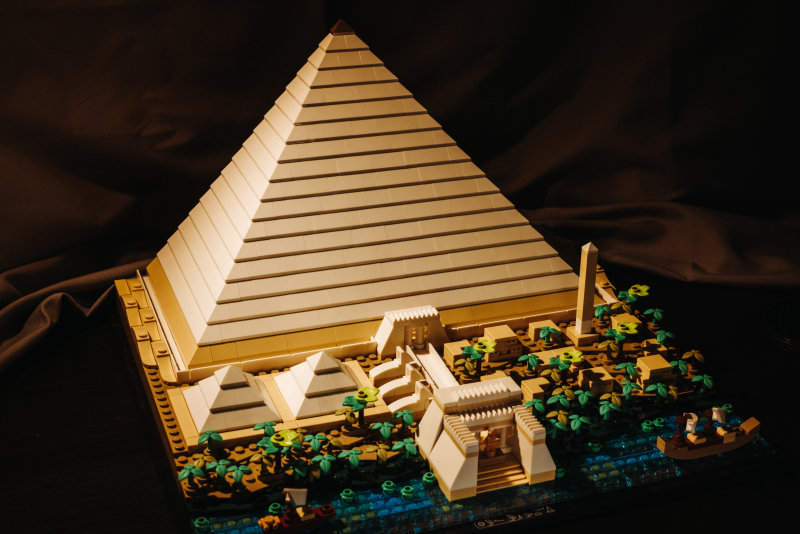 建築系列「LEGO 21058 Great Pyramid of Giza」 世界七大奇蹟之一「古夫金字塔」