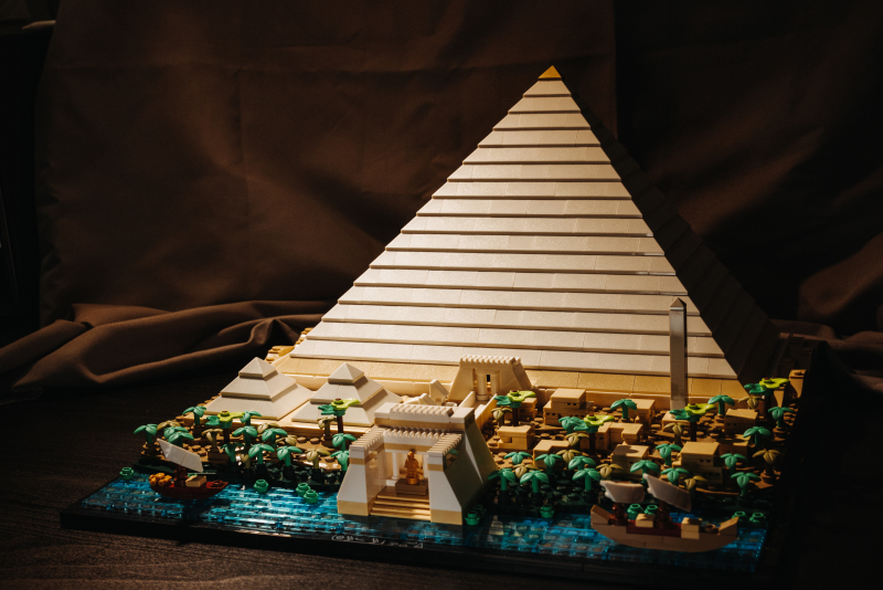 建築系列「LEGO 21058 Great Pyramid of Giza」 世界七大奇蹟之一「古夫金字塔」