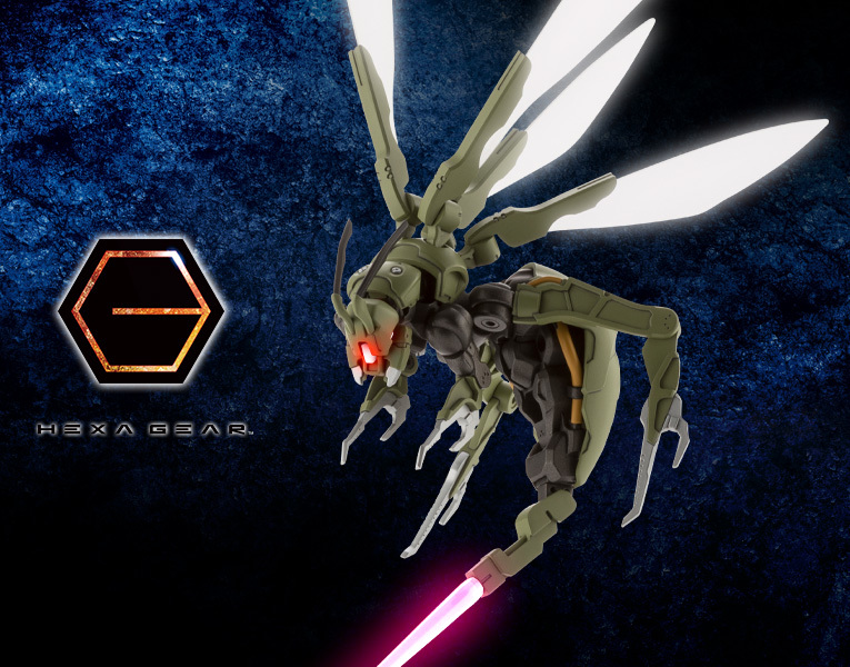 迅捷的蜂型無人偵察機『六角機牙 Hexa Gear Alternative Messer Float』預計 11 月發售！