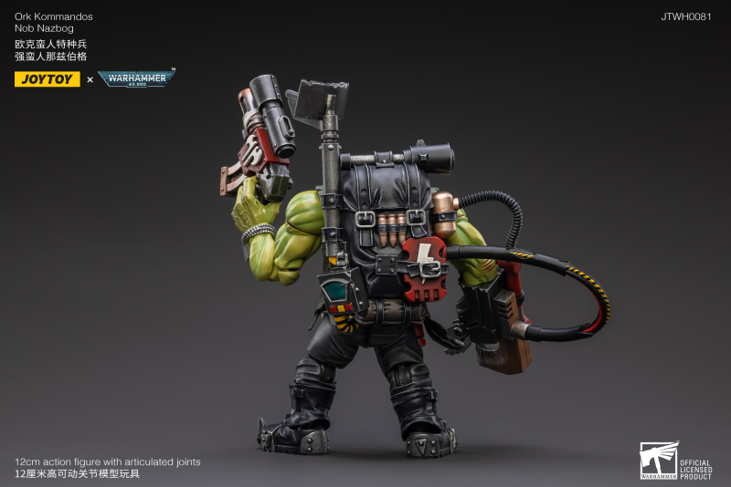 Waaagh!JOYTOY 1/18 《戰鎚40000》歐克蠻人特種兵
