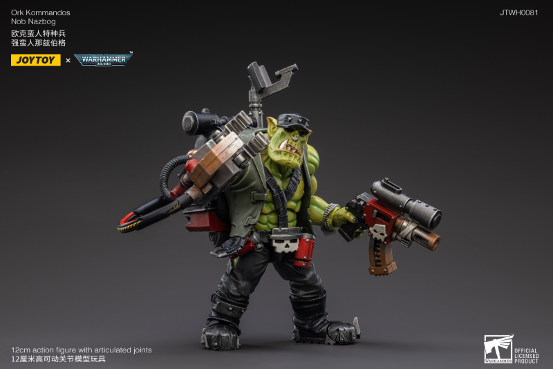 Waaagh!JOYTOY 1/18 《戰鎚40000》歐克蠻人特種兵