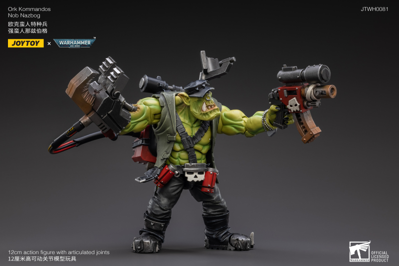 Waaagh!JOYTOY 1/18 《戰鎚40000》歐克蠻人特種兵