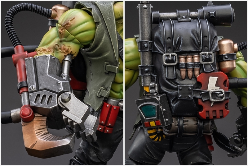 Waaagh!JOYTOY 1/18 《戰鎚40000》歐克蠻人特種兵