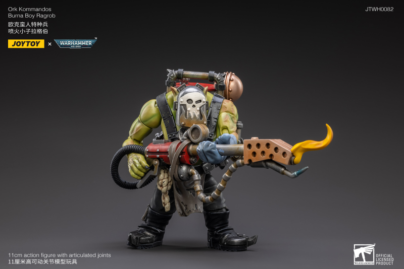 Waaagh!JOYTOY 1/18 《戰鎚40000》歐克蠻人特種兵