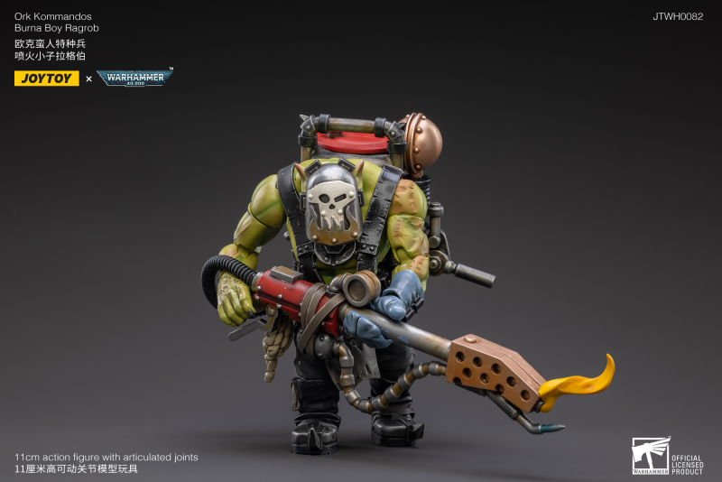 Waaagh!JOYTOY 1/18 《戰鎚40000》歐克蠻人特種兵