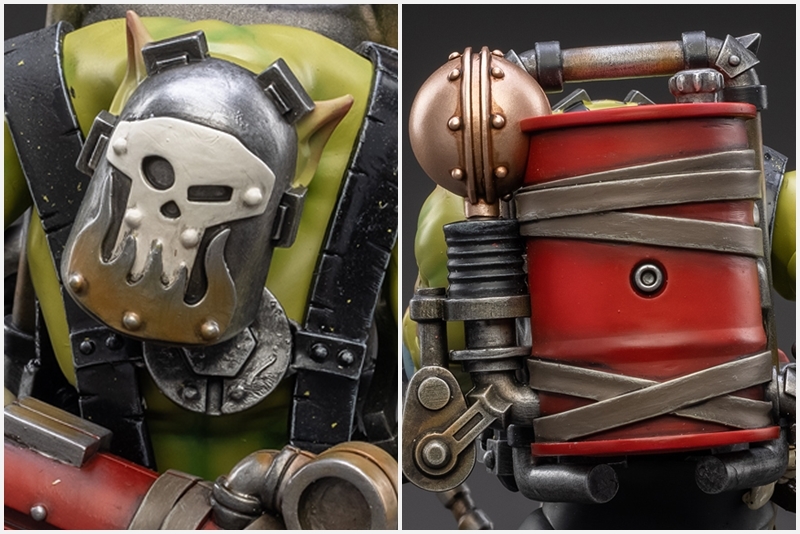 Waaagh!JOYTOY 1/18 《戰鎚40000》歐克蠻人特種兵